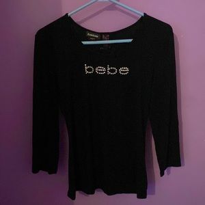 💕🎀Beautiful Bebe lace-back shirt🎀💕